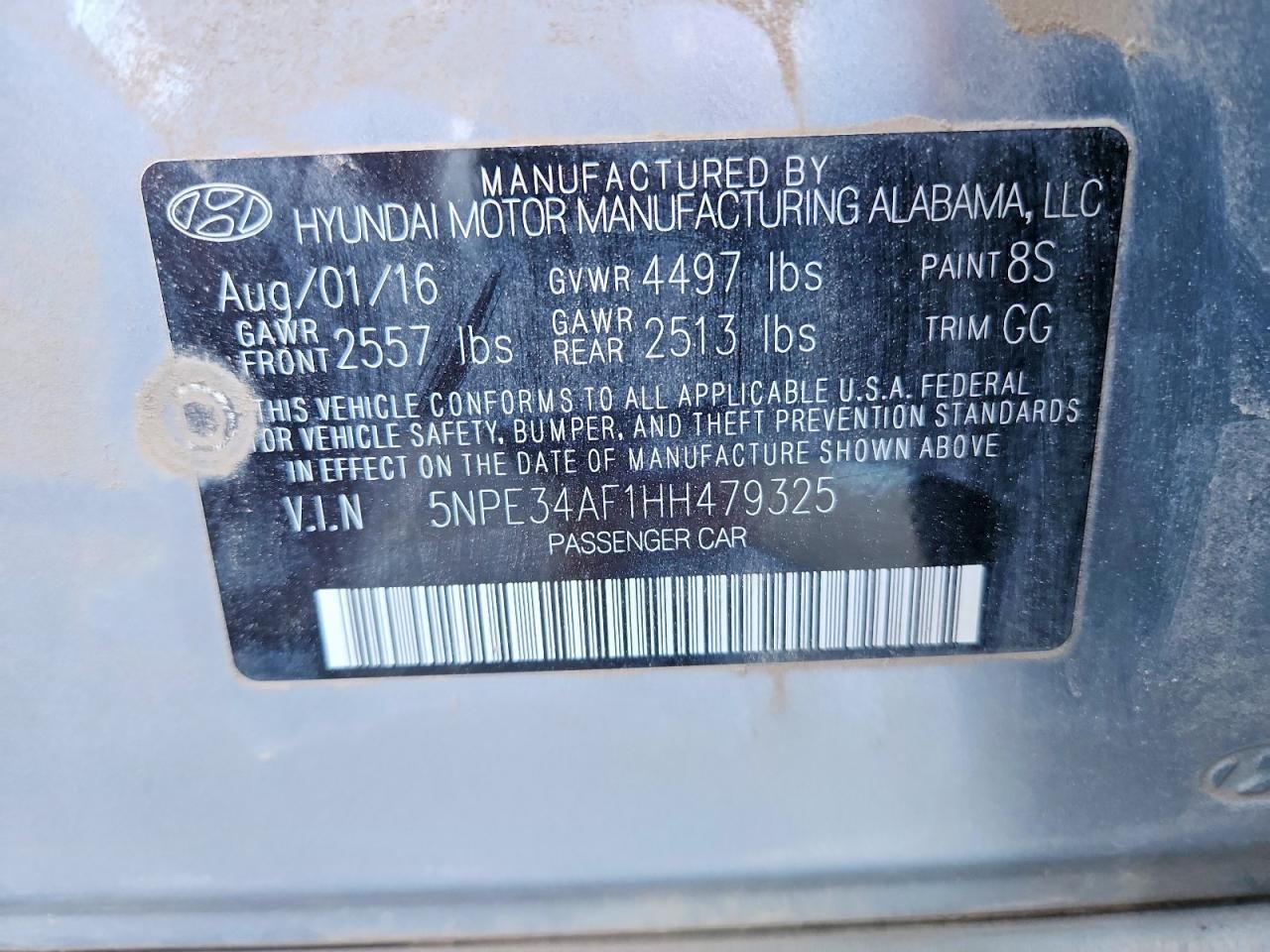 2017 Hyundai Sonata Sport