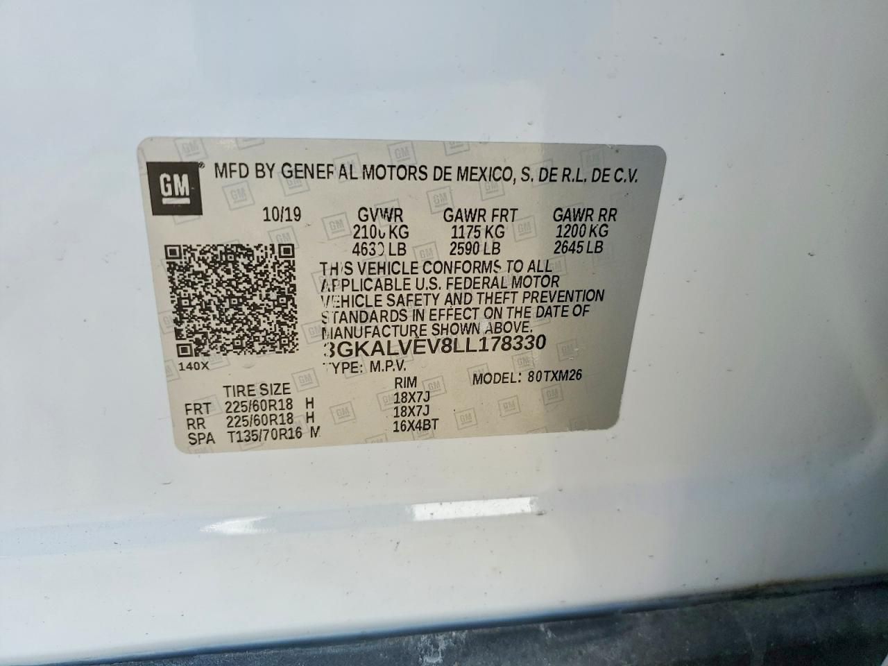 2020 GMC Terrain slt