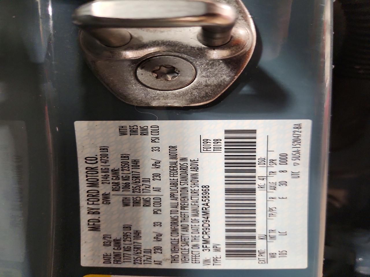 2021 Ford Bronco Sport Badlands