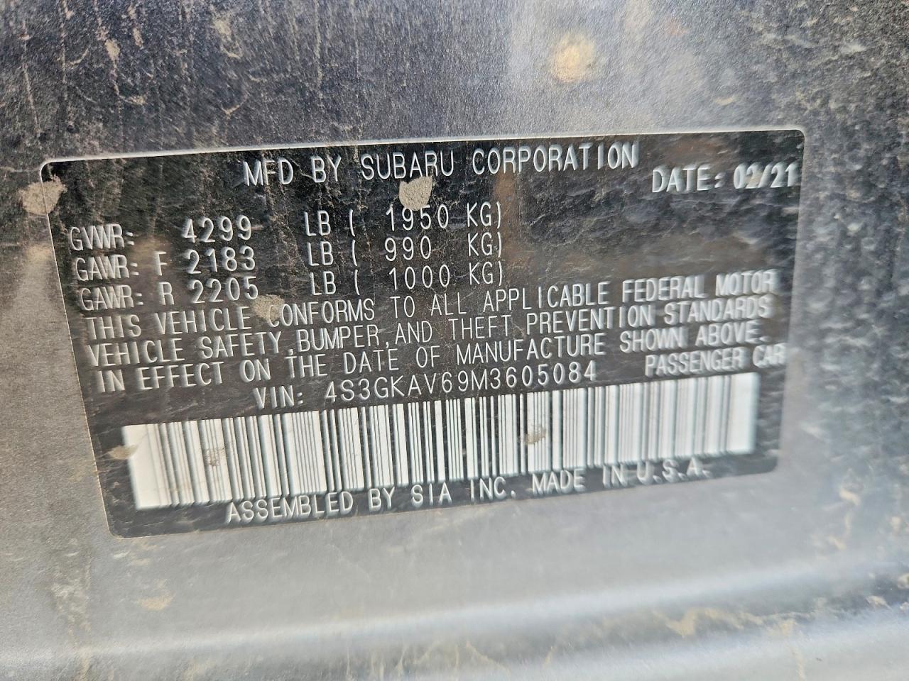 2021 Subaru Impreza Premium