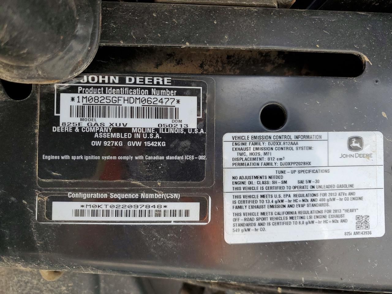 2013 Deer Gator-utility Vehicle