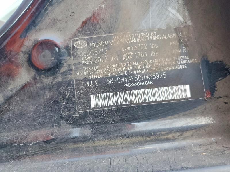 2013 Hyundai Elantra gls