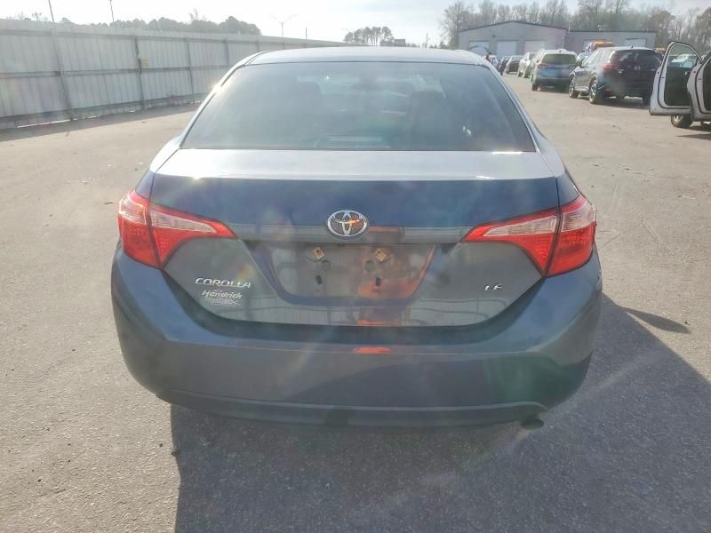 2018 Toyota Corolla le