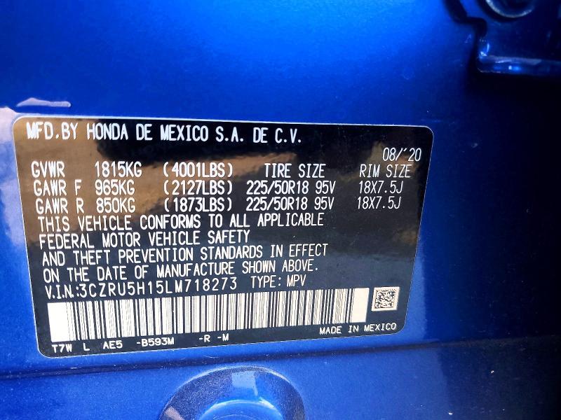2020 Honda Hr-v Sport