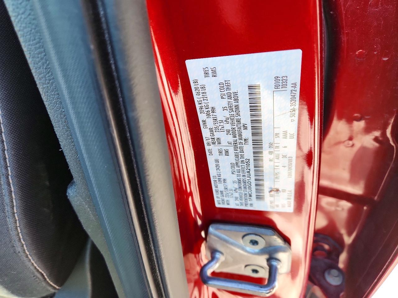 2018 Ford Escape se