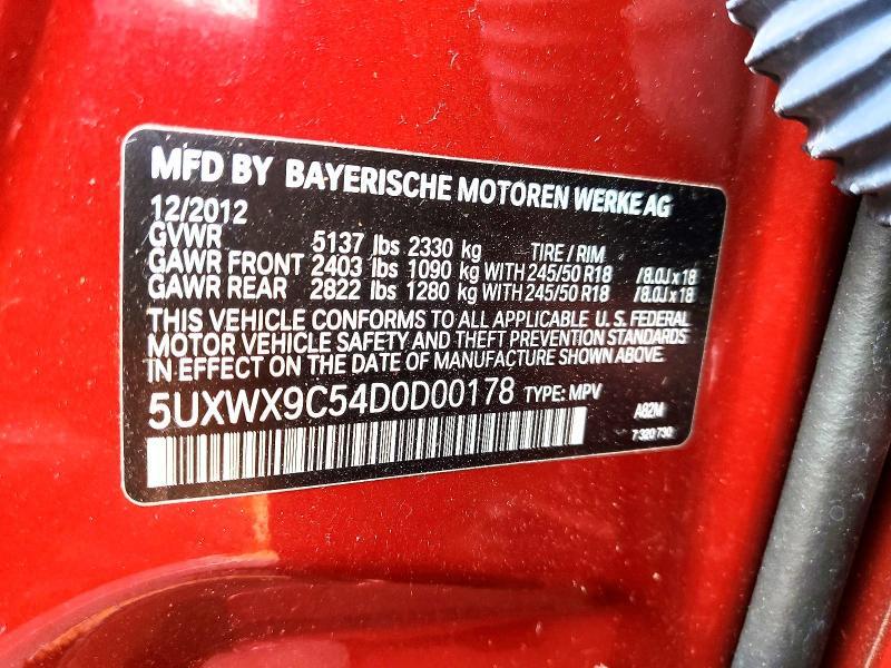 2013 BMW X3 Xdrive28i