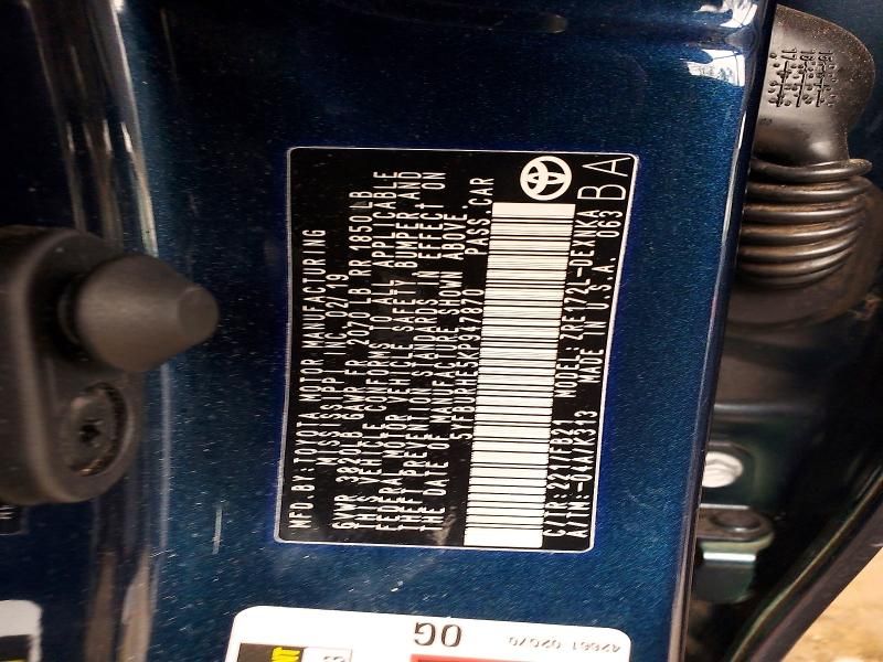 2019 Toyota Corolla l