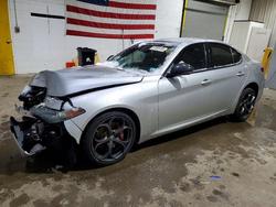 Alfa Romeo Giulia salvage cars for sale: 2020 Alfa Romeo Giulia ti