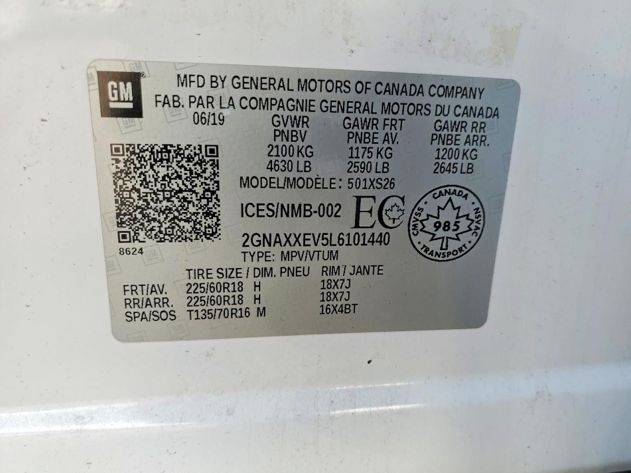 2020 Chevrolet Equinox Premier