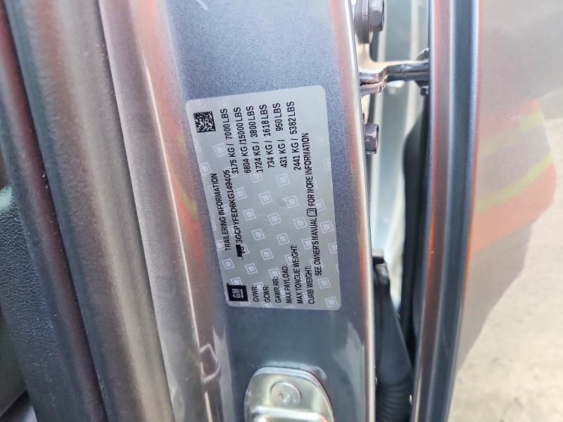 2019 Chevrolet Silverado K1500 lt Trail Boss