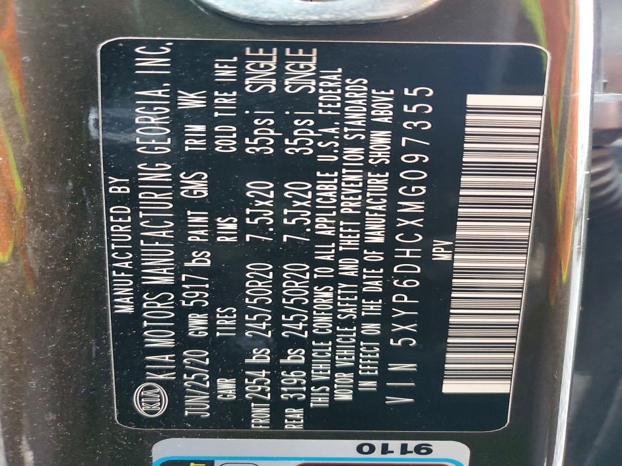 2021 KIA Telluride s