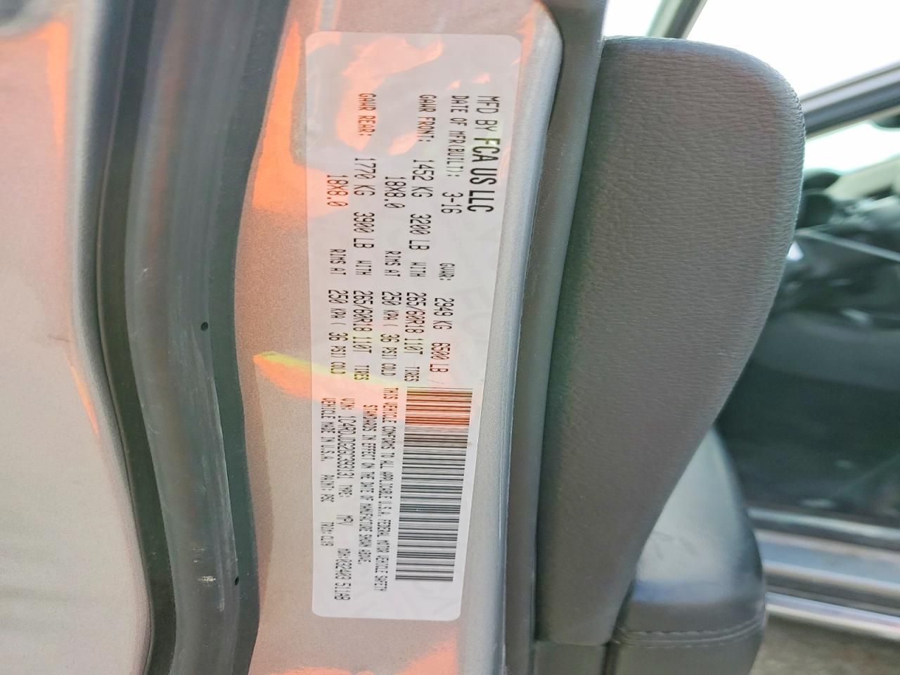 2016 Dodge Durango Limited