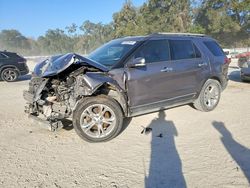 Ford Explorer salvage cars for sale: 2013 Ford Explorer Limited