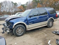 Ford Expedition salvage cars for sale: 2008 Ford Expedition Eddie Bauer