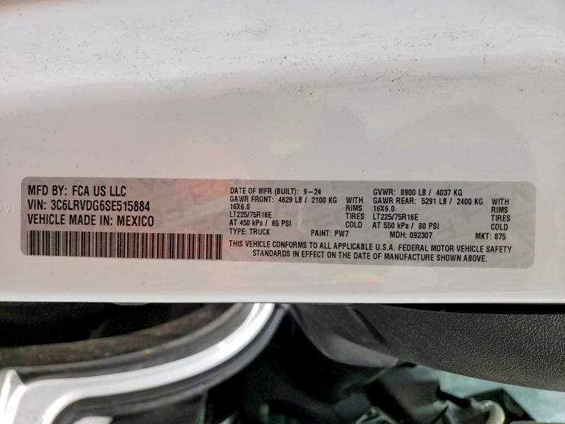2025 Dodge RAM Promaster 2500 2500 High