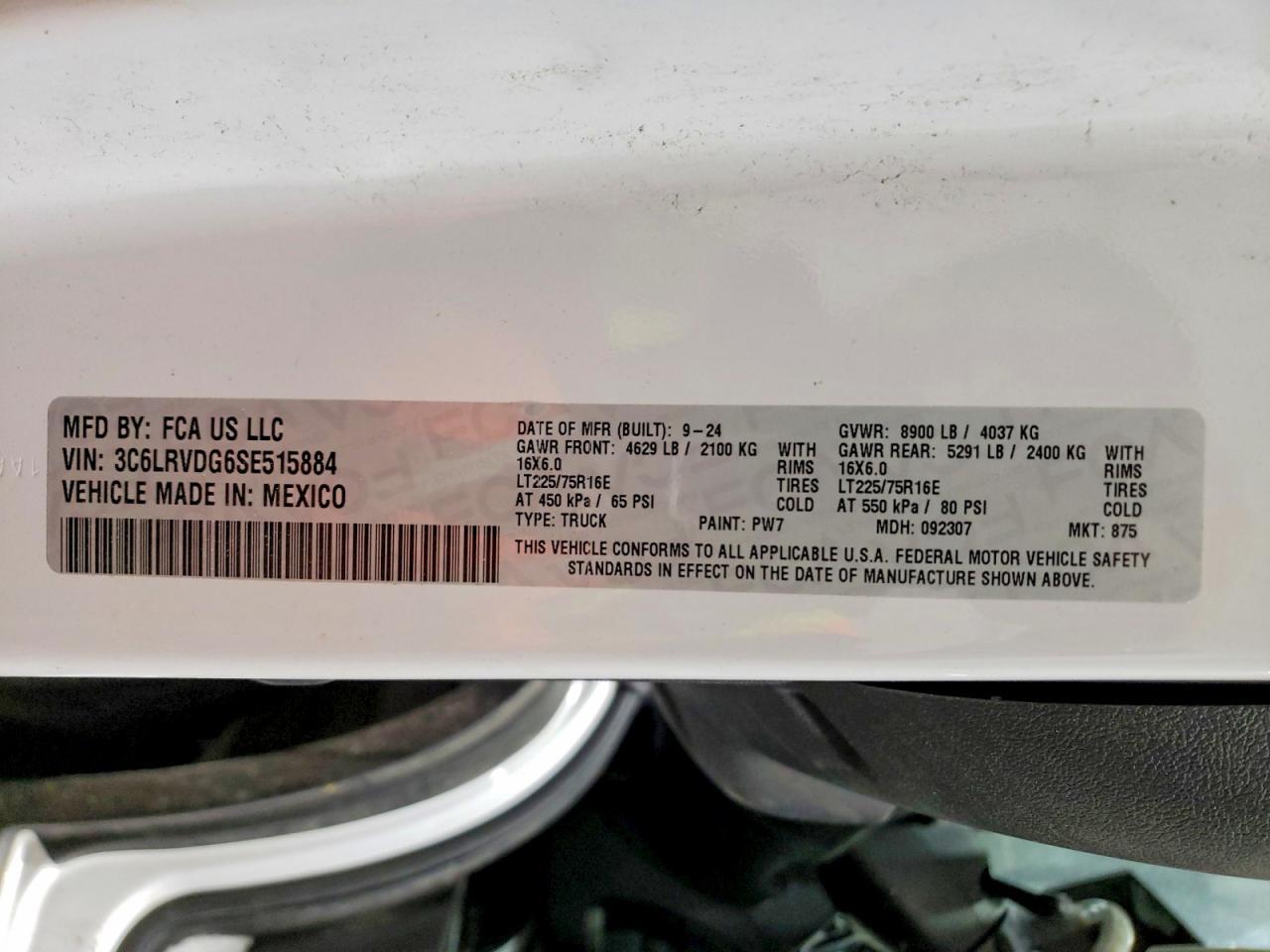 2025 Dodge RAM Promaster 2500 2500 High
