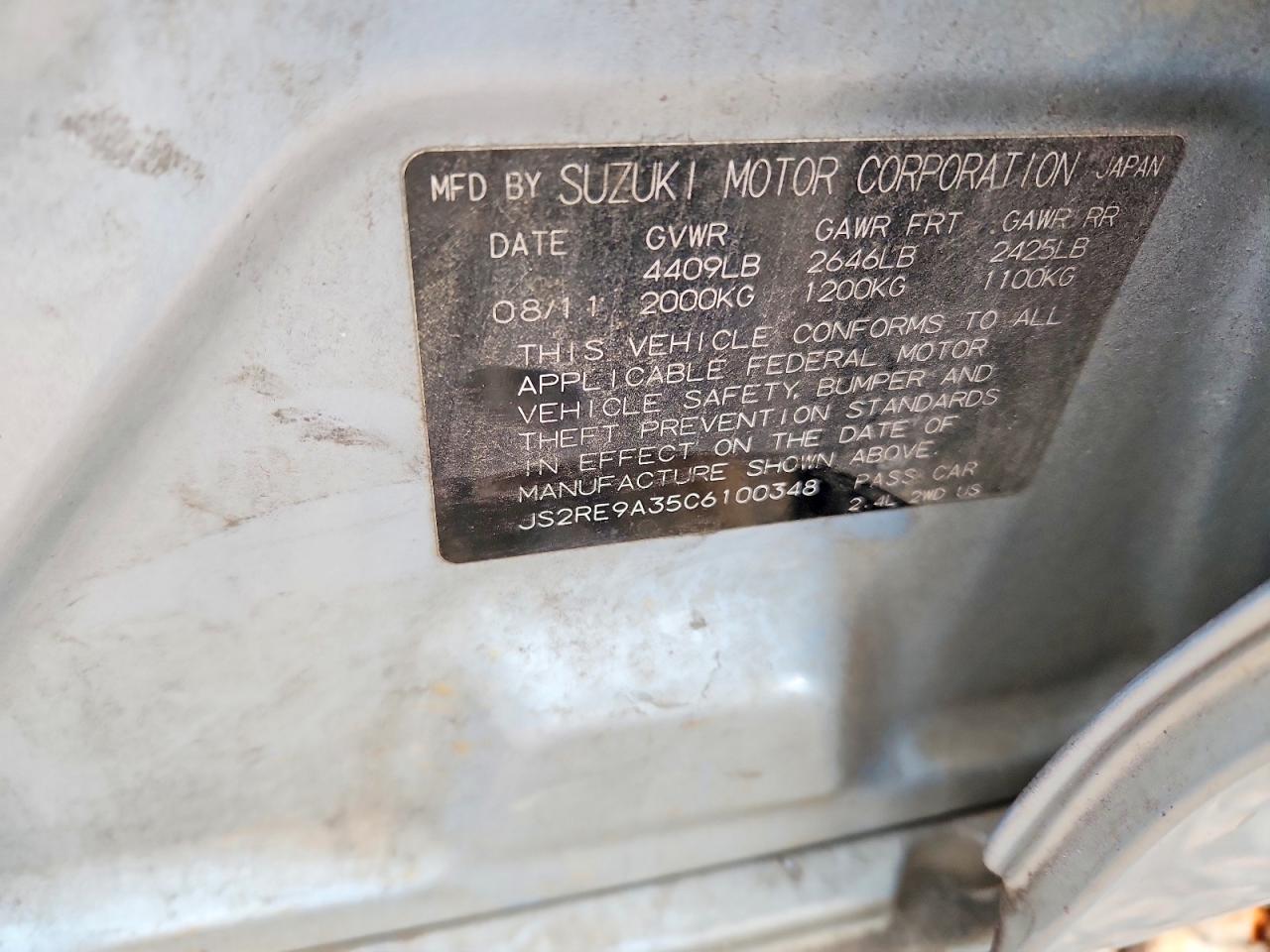 2012 Suzuki Kizashi se