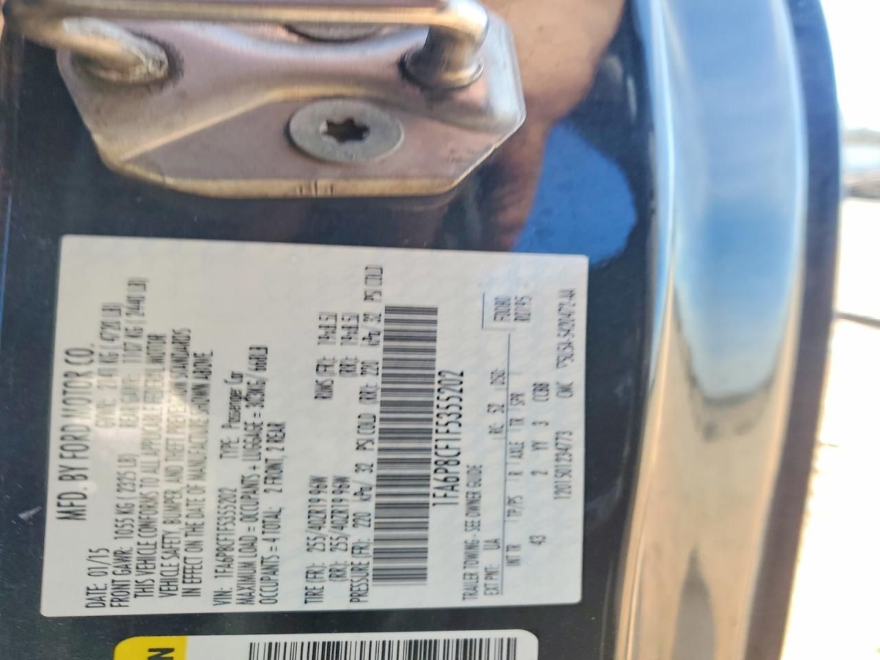 2015 Ford Mustang gt