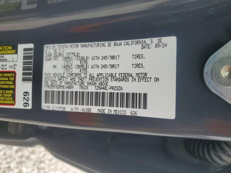 2024 Toyota Tacoma Double cab