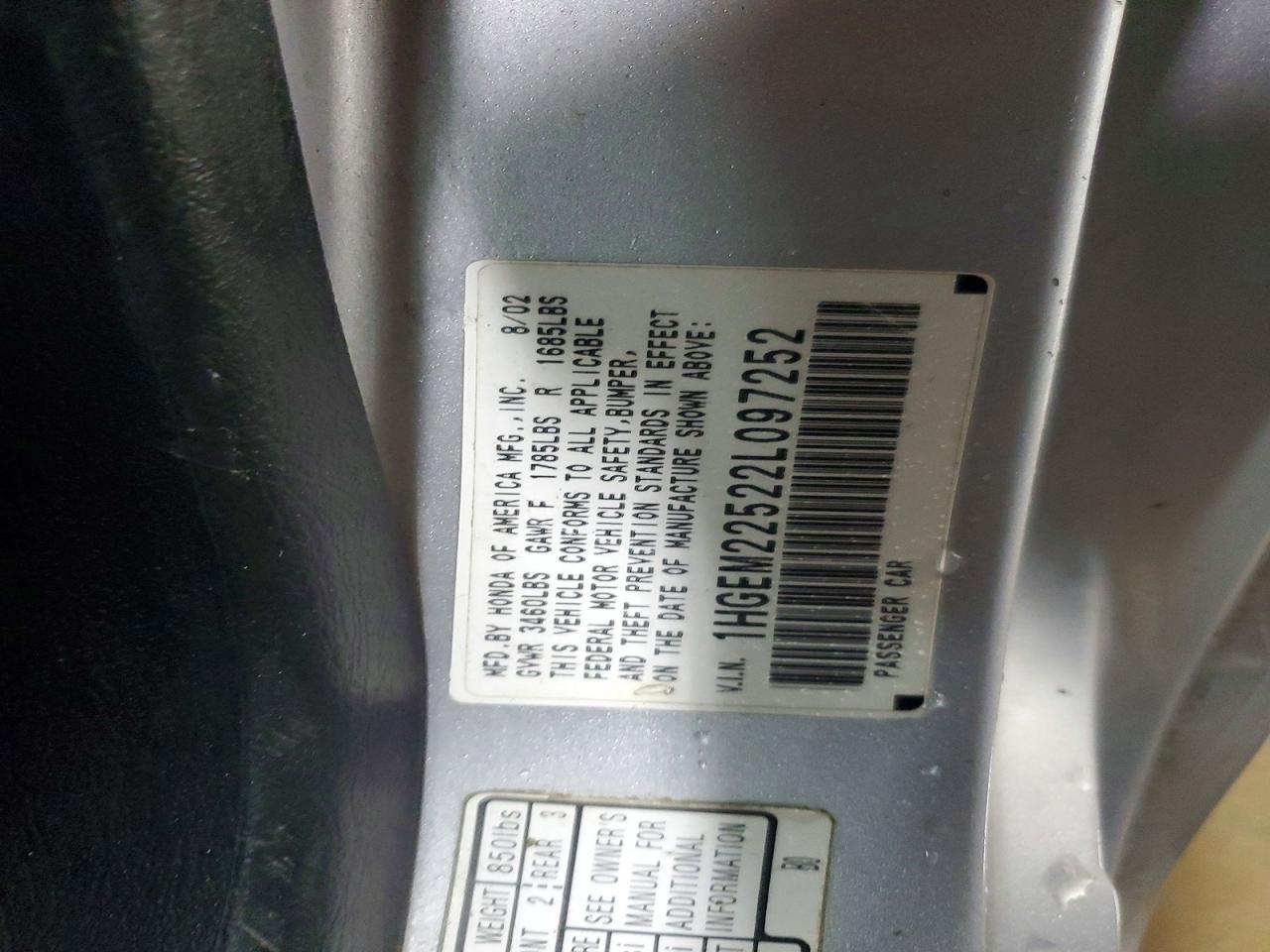 2002 Honda Civic lx