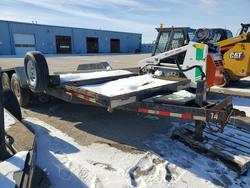 Salvage trucks for sale at Dyer, IN auction: 2018 Imperial Tilt Deck Equipment Trailer