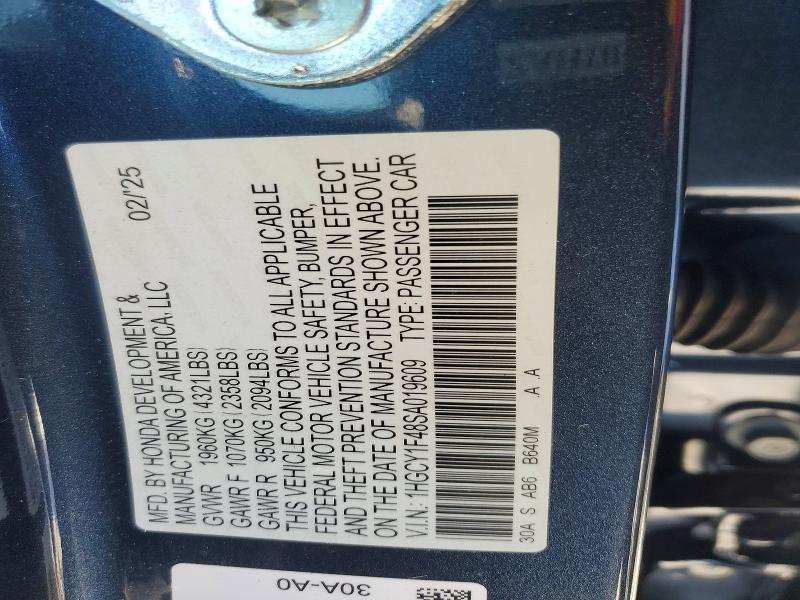 2025 Honda Accord se