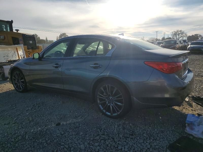 2016 Infiniti Q50 red Sport 400