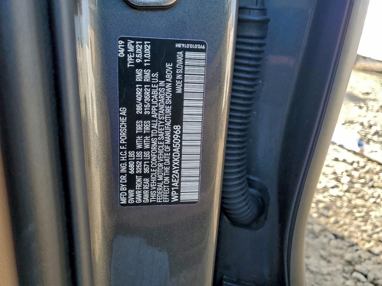 2019 Porsche Cayenne se Hybrid