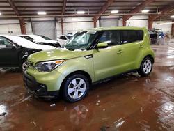 KIA Vehiculos salvage en venta: 2017 KIA Soul Base