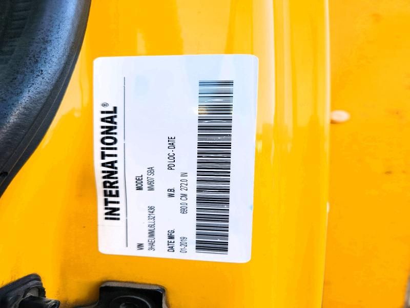 2020 International Mv607 box Truck