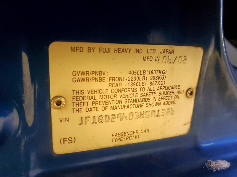 2003 Subaru Impreza wrx