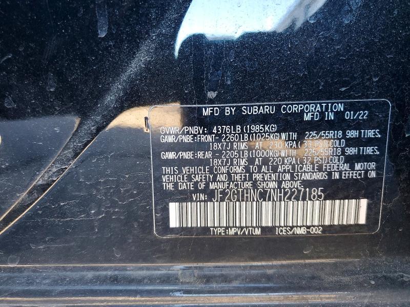 2022 Subaru Crosstrek Limited