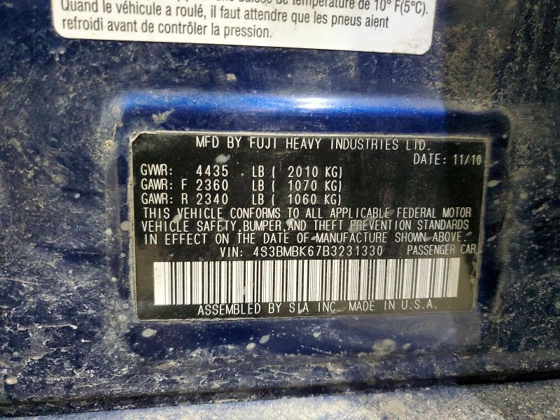 2011 Subaru Legacy 2.5i Limited