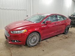 Salvage cars for sale from Copart Ham Lake, MN: 2016 Ford Fusion Titanium