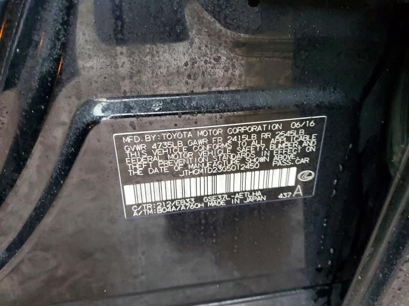 2016 Lexus Is 300 Base