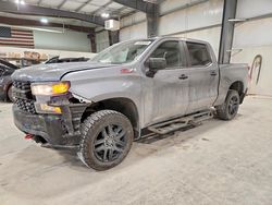 Chevrolet salvage cars for sale: 2021 Chevrolet Silverado K1500 Trail Boss Custom