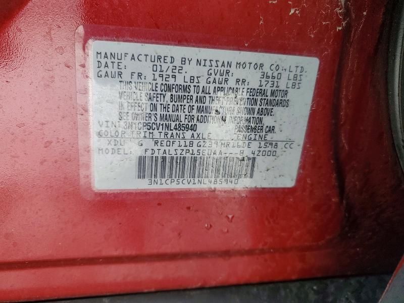 2022 Nissan Kicks sv