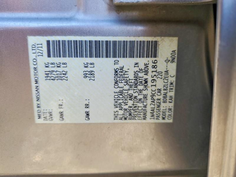 2012 Nissan Altima Base