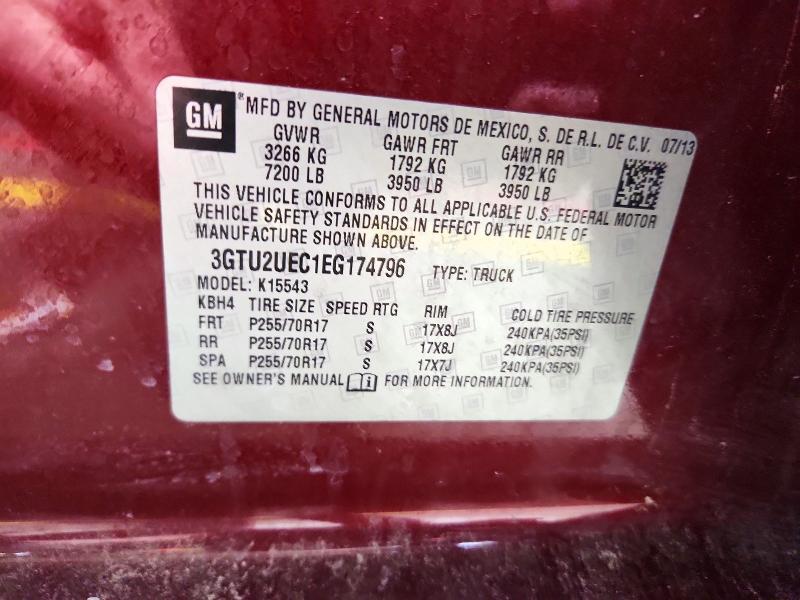 2014 GMC Sierra K1500 sle