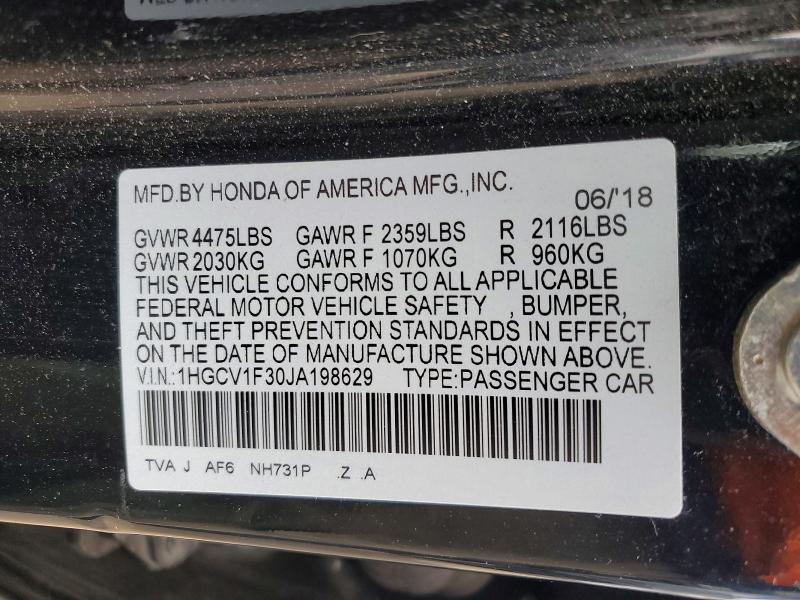 2018 Honda Accord Sport