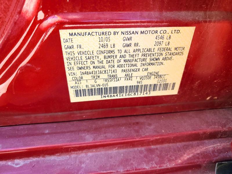 2006 Nissan Maxima se