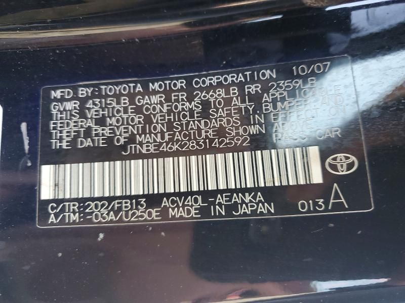 2008 Toyota Camry ce