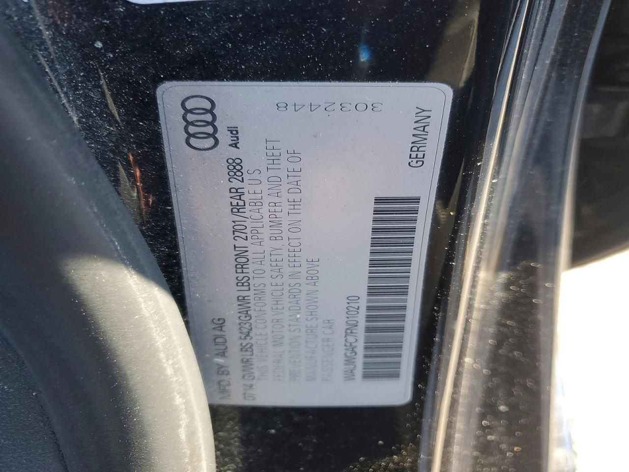 2015 Audi A7 Premium Plus