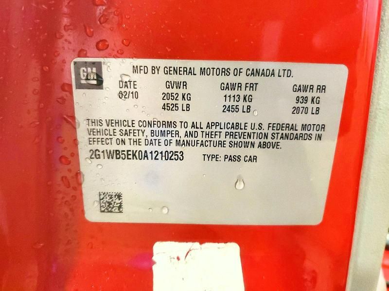 2010 Chevrolet Impala lt