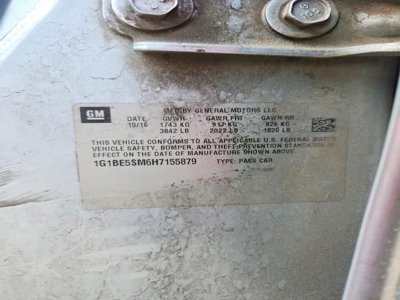 2017 Chevrolet Cruze lt