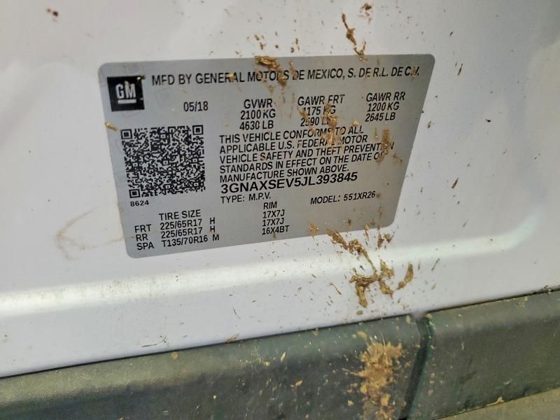 2018 Chevrolet Equinox lt