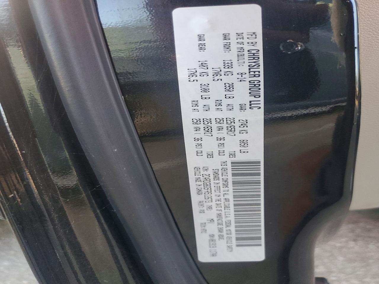 2015 Dodge Grand Caravan se
