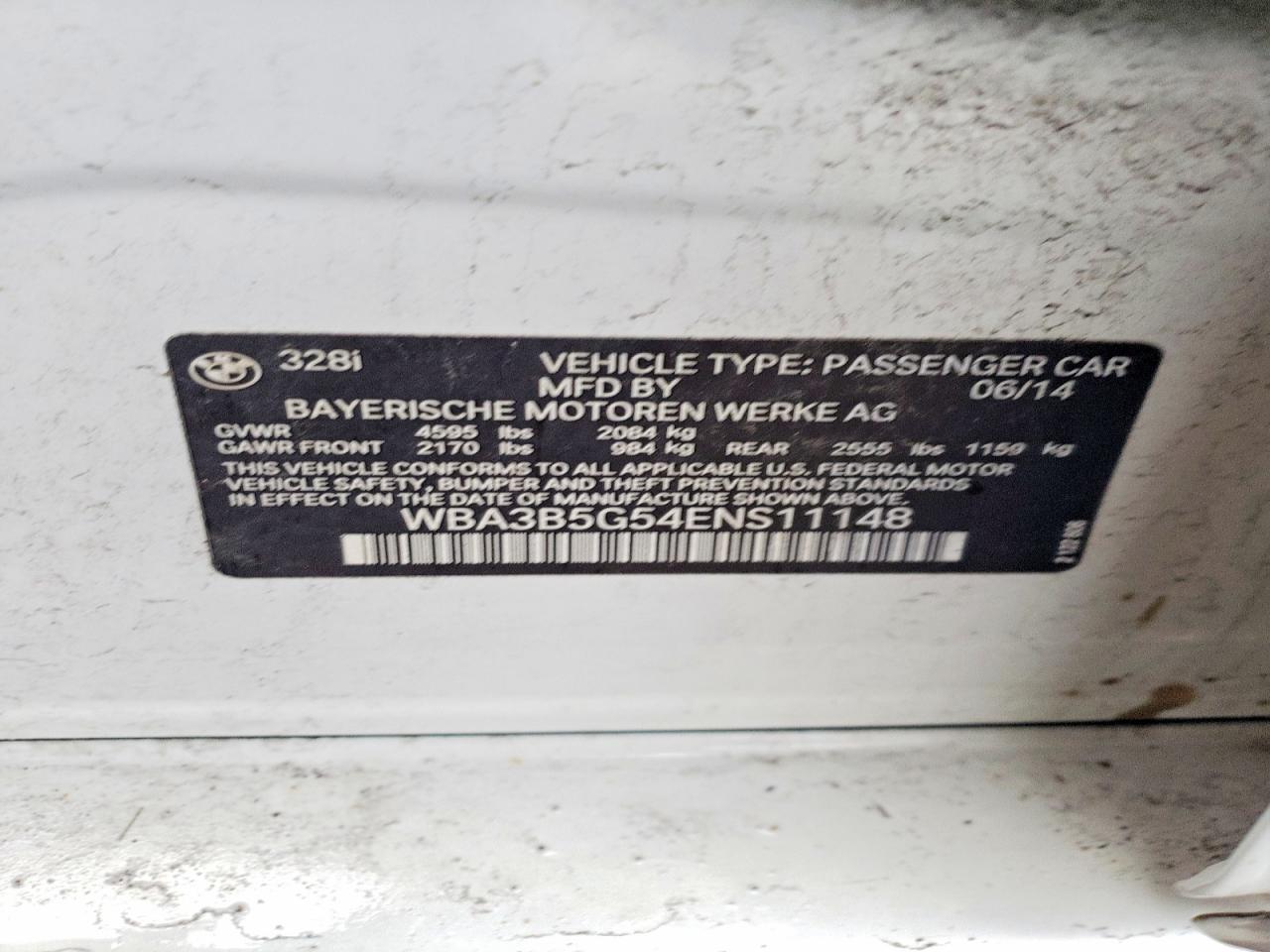 2014 BMW 328 xi Sulev