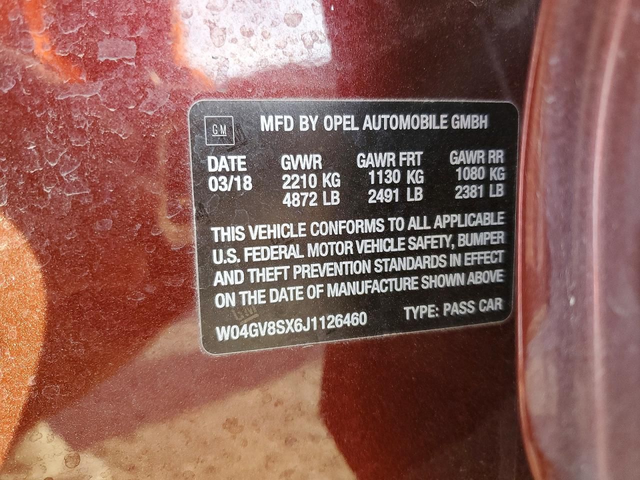 2018 Buick Regal Tourx Essence