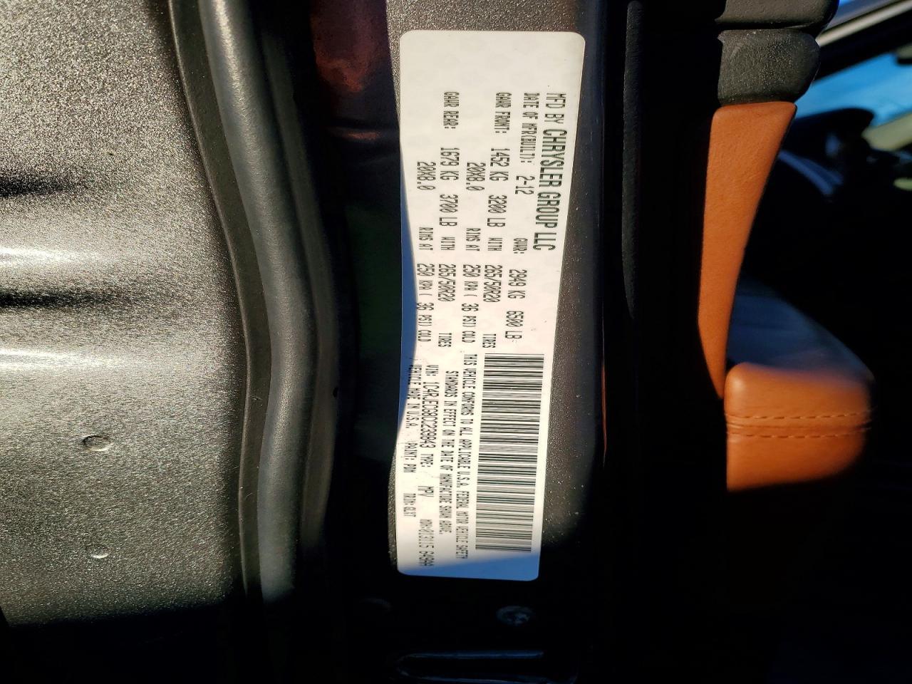 2012 Jeep Grand Cherokee Overland